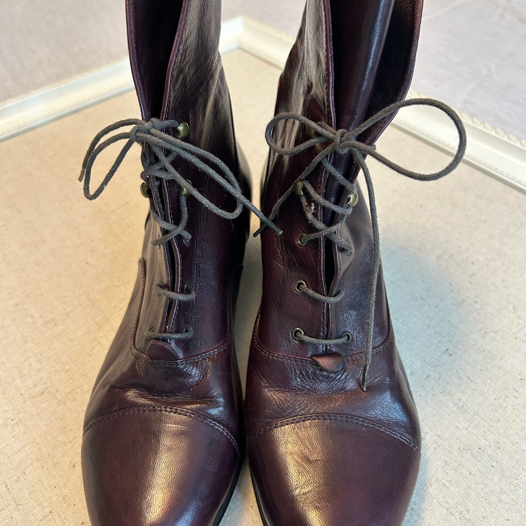 Dark Brown Leather Boots Dark Brown Leather Boots